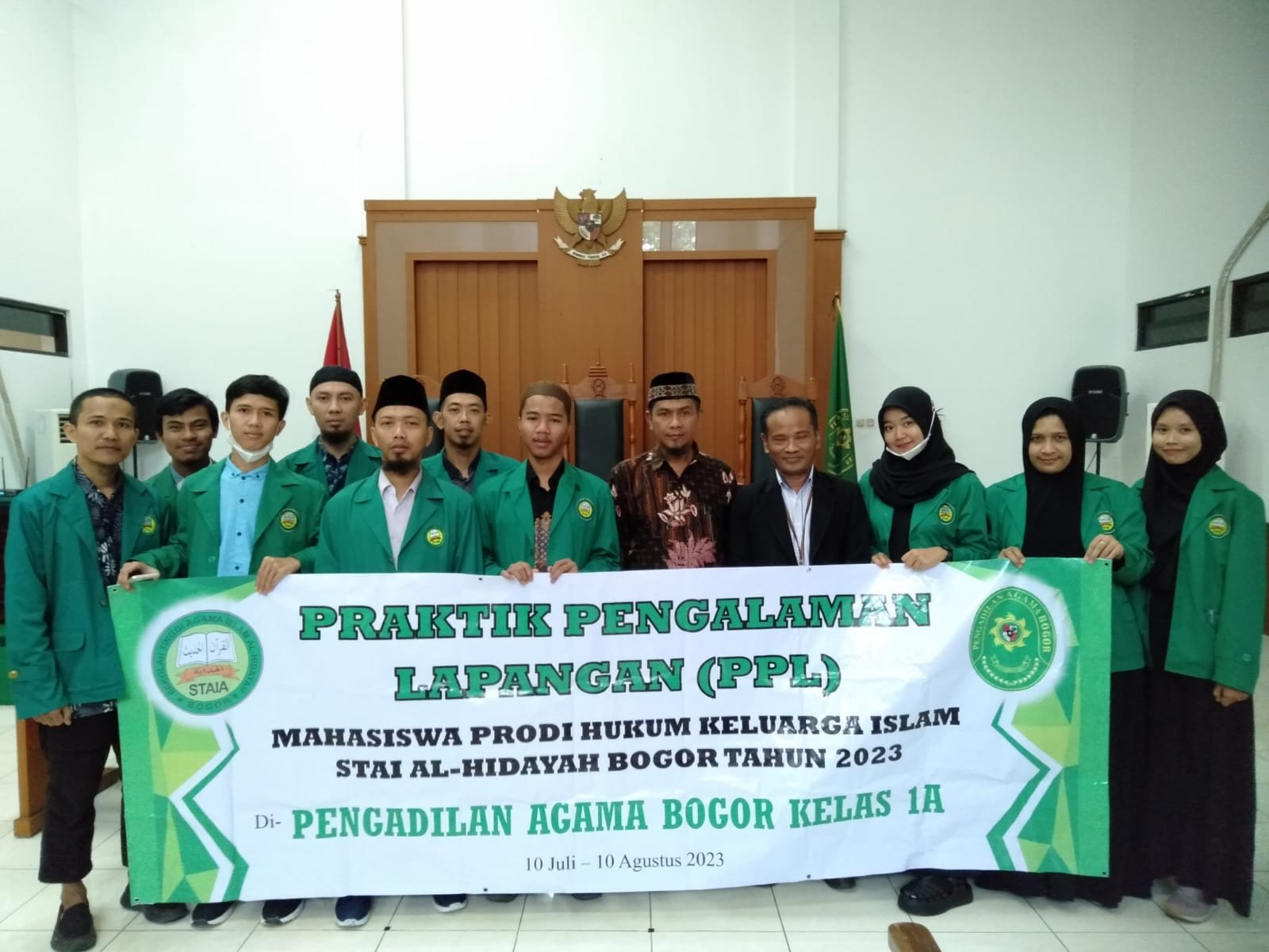 Read more about the article Pembukaan Praktik Pengalaman Lapangan (PPL) Mahasiswa prodi Hukum Keluarga Islam tahun 2023
